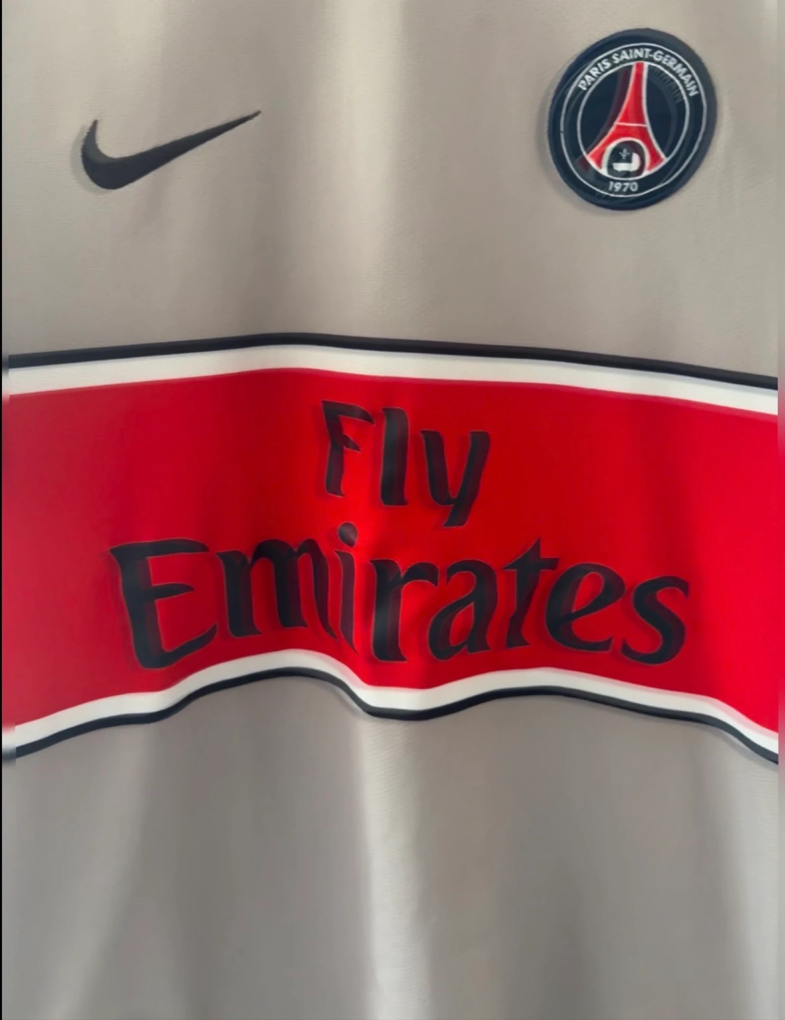 Camisa PSG Fora de Casa 2008/2009 - Nike Fit - Tamanho P – photo 2
